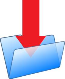 File:Arrows-folder-categorize.svg