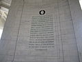 "God who gave us life" at Jefferson Memorial IMG 4728.JPG