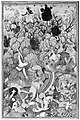 "Balarama and Krishna Fighting the Enemy", Folio from a Harivamsa (The Legend of Hari (Krishna)) MET 70695.jpg