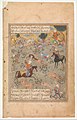 "Bahram Gur Shows His Skill Hunting, while Fitna Watches", Folio from a Haft Paykar (Seven Portraits) of Nizami MET DP277220.jpg
