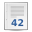 Text document with page number icon.svg