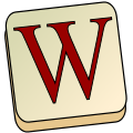 Wiktfavicon en red.svg