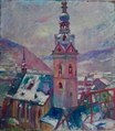 "Kirchturm St.Martin Cochem" Hans Kruzwicki.tiff