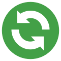 Eo circle green white arrow-rotate.svg