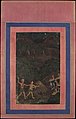 "Bhil Couple Hunting Deer at Night", Folio from the Davis Album MET DP107564.jpg