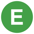 Eo circle green white letter-e.svg