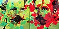 "Painting diptych, Mi verso es de un verde claro y de un carmín encendido, November 18 2017, Havana, Cuba.jpg".jpg