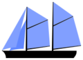 168px-Sail plan scooner.png