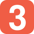 Number 3 in red rounded square.svg